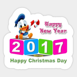 Happy new year Sticker